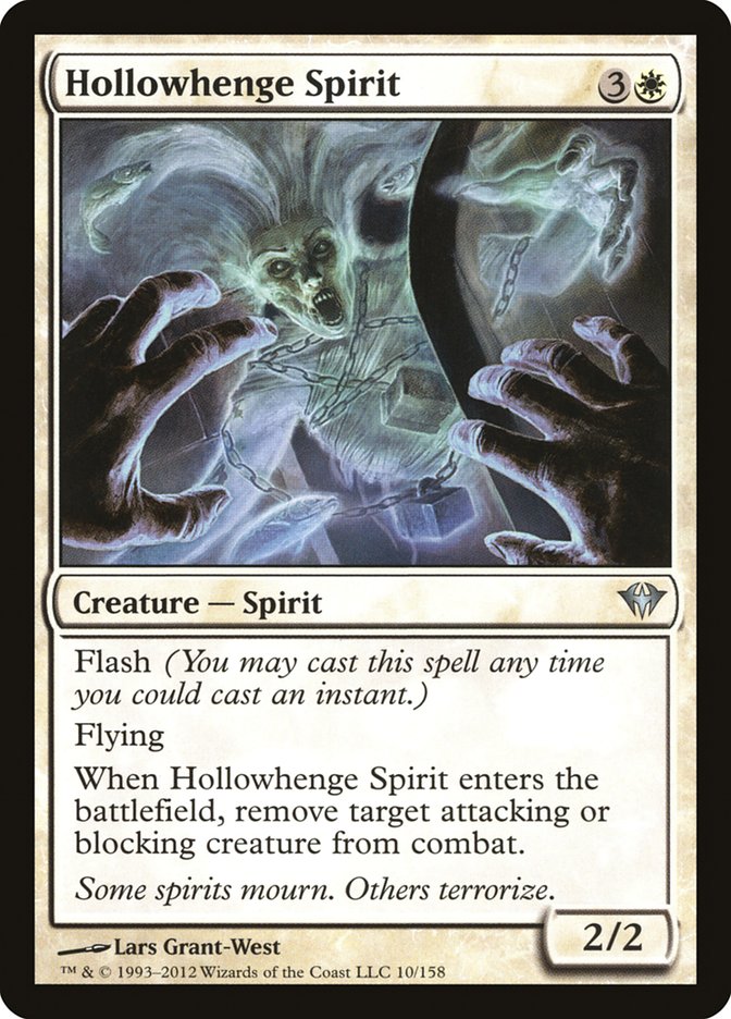 Hollowhenge Spirit [Dark Ascension] | Black Swamp Games