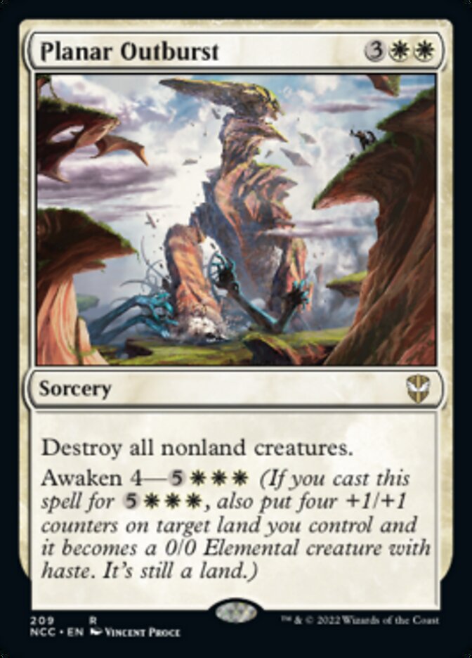 Planar Outburst [Streets of New Capenna Commander] | Black Swamp Games