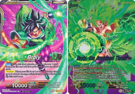 Broly // Broly, the Awakened Threat (Broly Pack Vol. 1) (P-092) [Promotion Cards] | Black Swamp Games