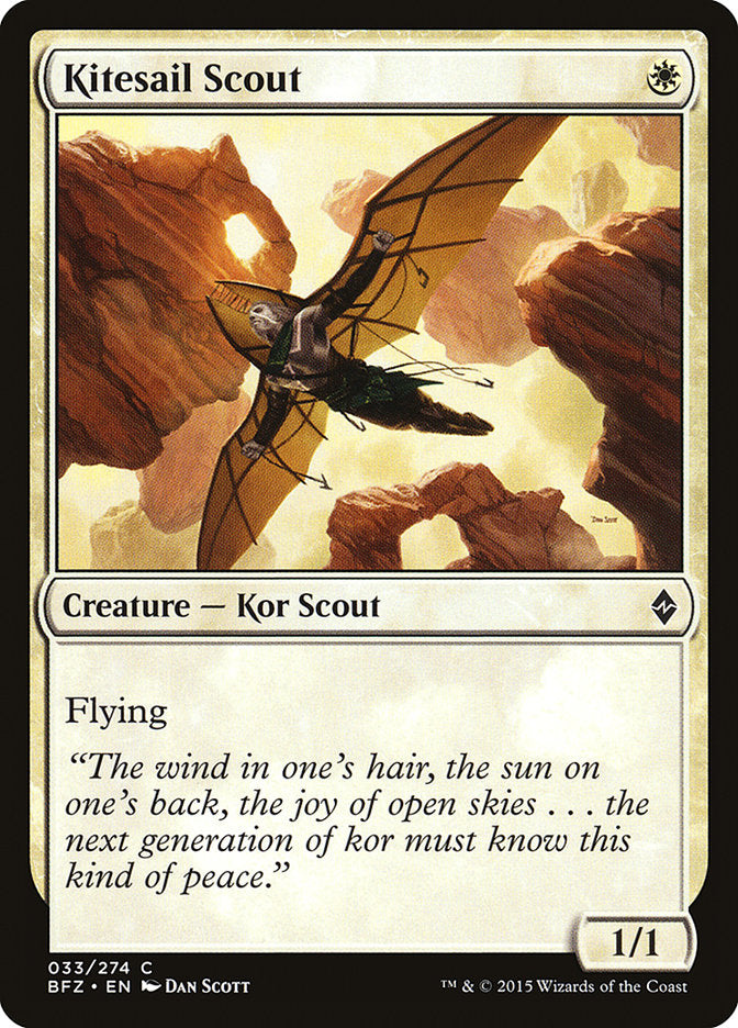 Kitesail Scout [Battle for Zendikar] | Black Swamp Games