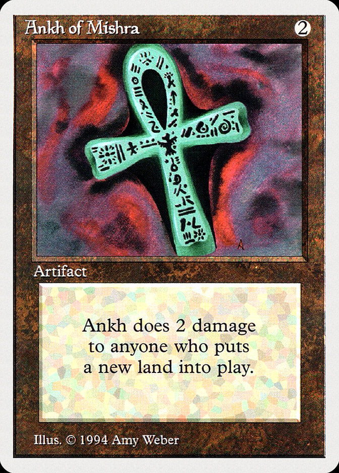 Ankh of Mishra [Summer Magic / Edgar] | Black Swamp Games