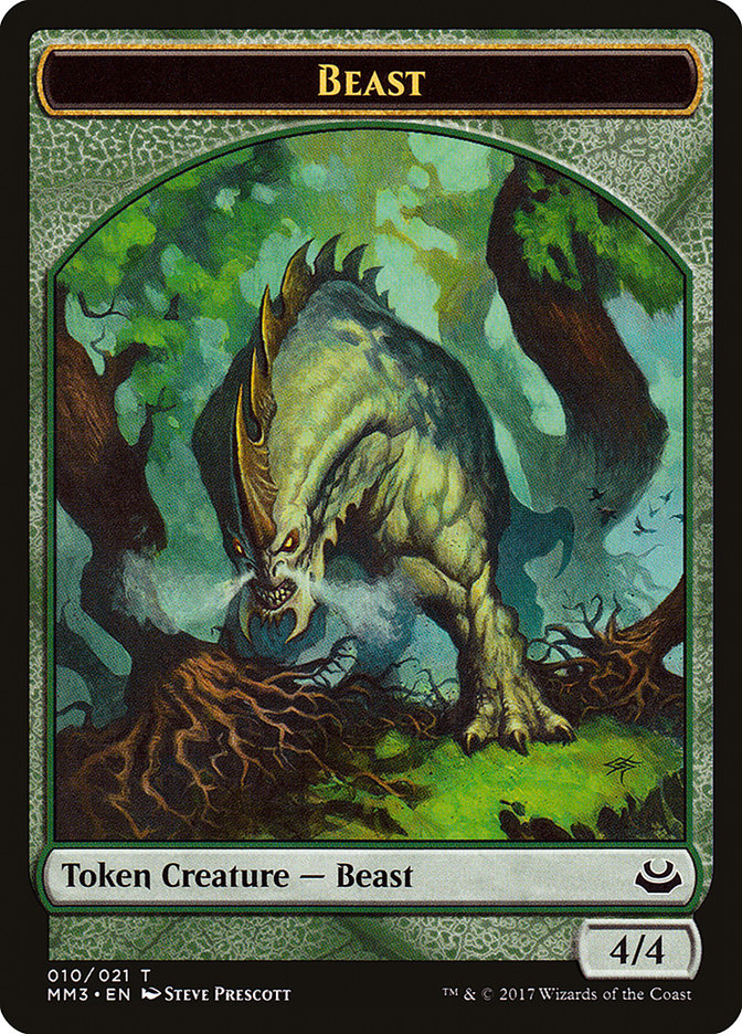 Beast Token (010/021) [Modern Masters 2017 Tokens] | Black Swamp Games