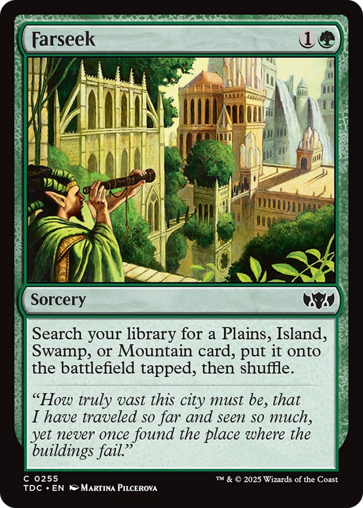 Farseek [Tarkir: Dragonstorm Commander] | Black Swamp Games