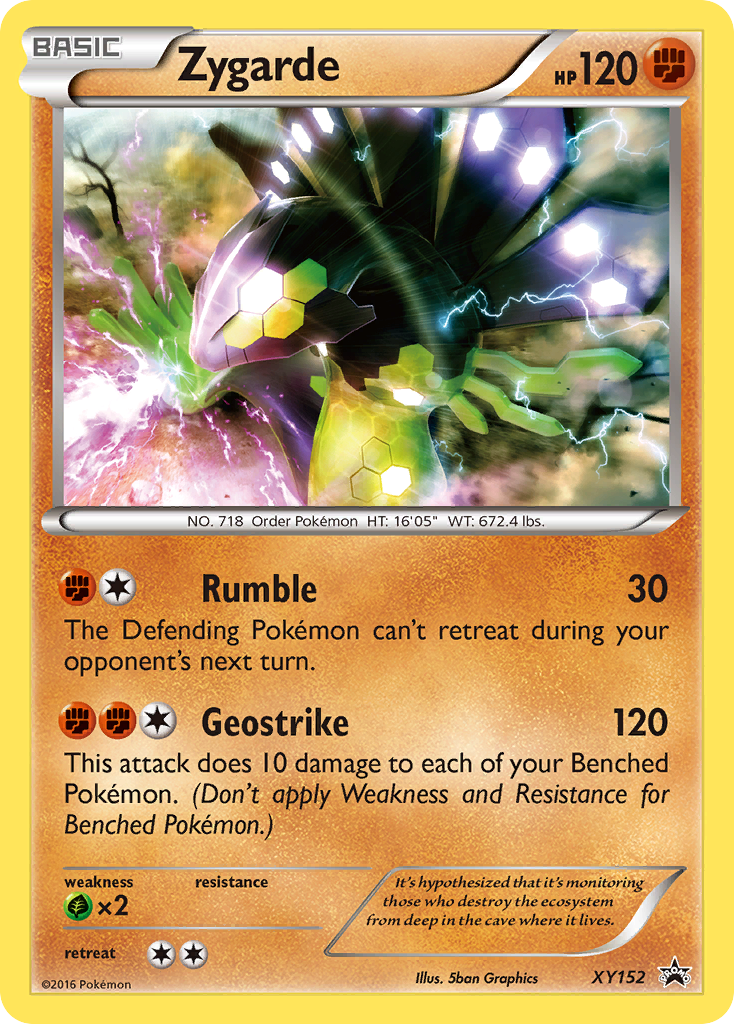 Zygarde (XY152) [XY: Black Star Promos] | Black Swamp Games