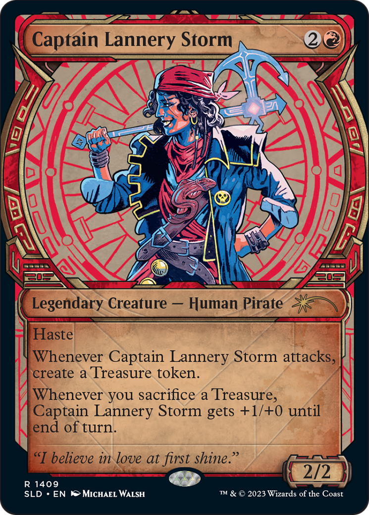 Captain Lannery Storm [Secret Lair Drop Series] | Black Swamp Games