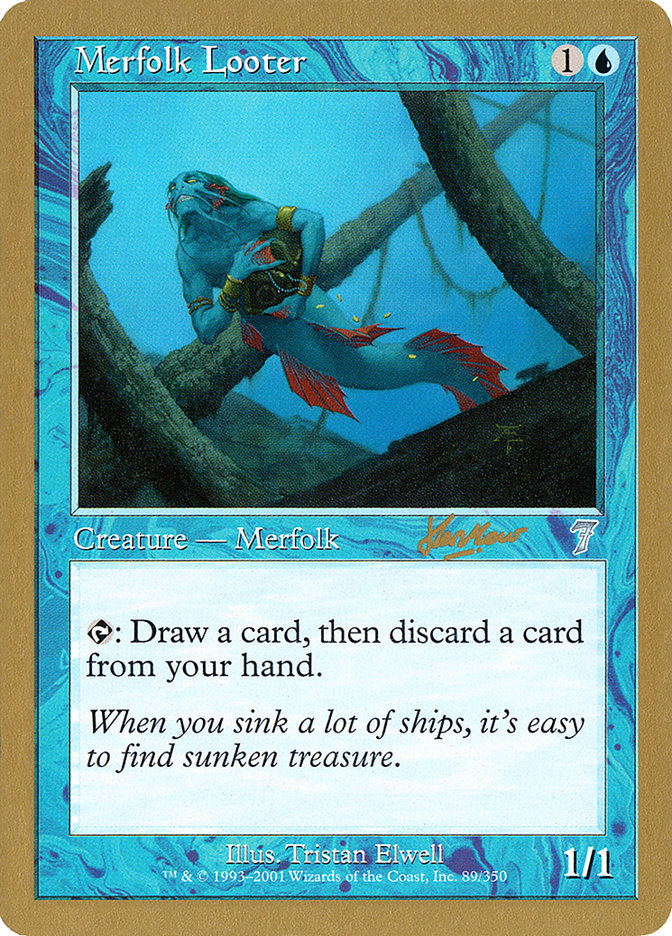 Merfolk Looter (Sim Han How) [World Championship Decks 2002] | Black Swamp Games