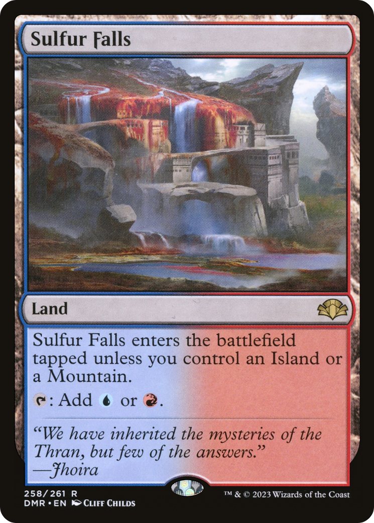 Sulfur Falls [Dominaria Remastered] | Black Swamp Games