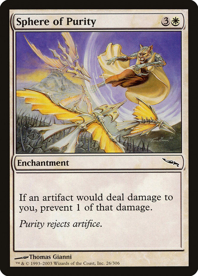 Sphere of Purity [Mirrodin] | Black Swamp Games