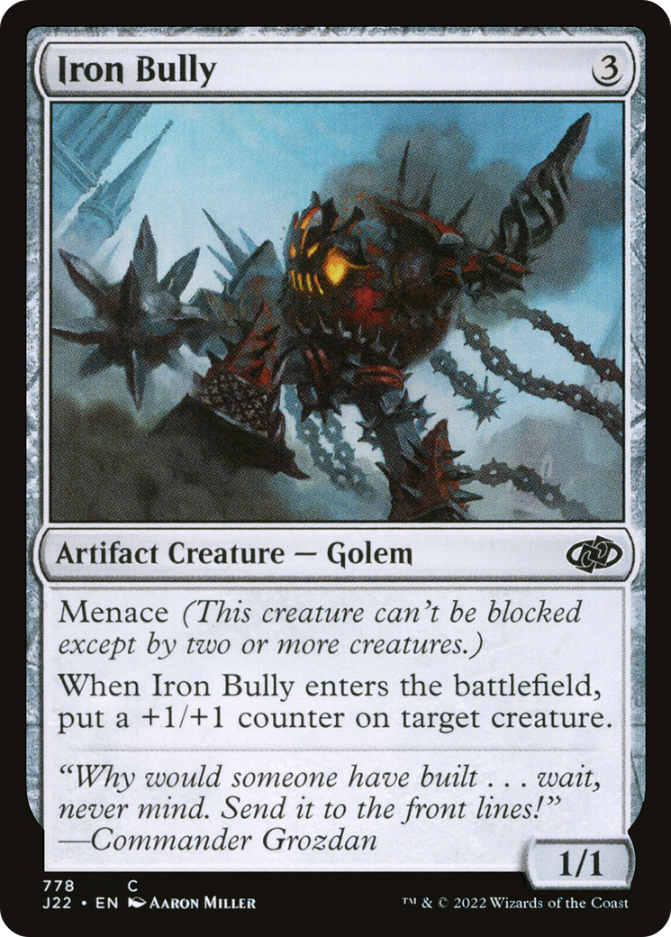 Iron Bully [Jumpstart 2022] | Black Swamp Games