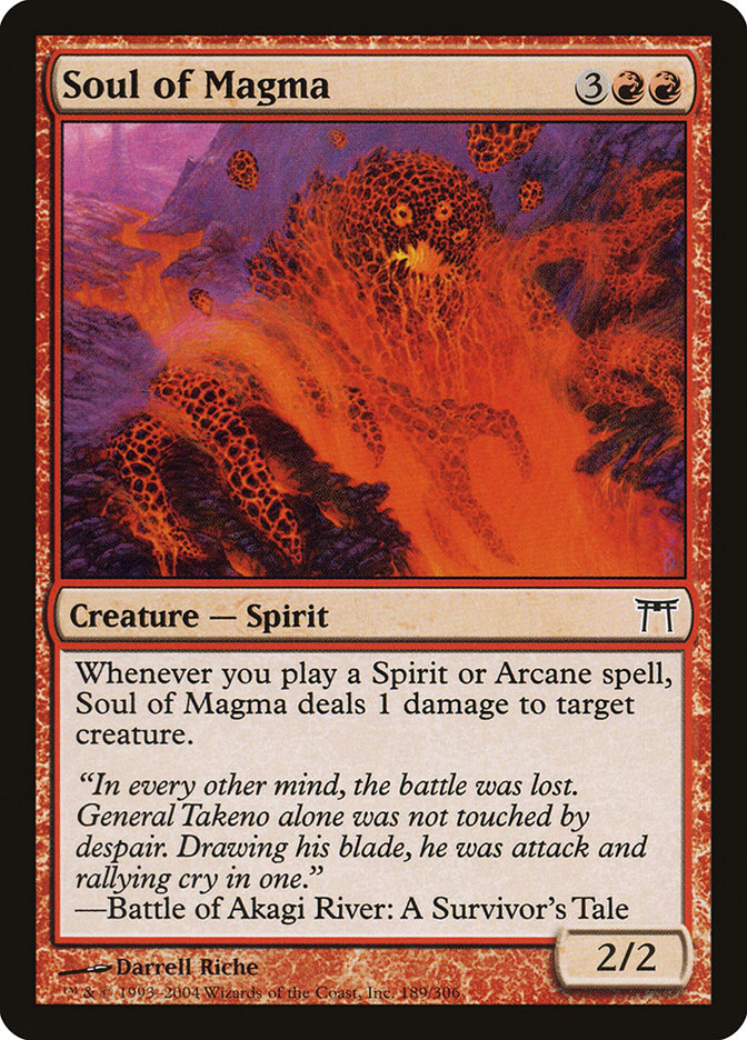 Soul of Magma [Champions of Kamigawa] | Black Swamp Games
