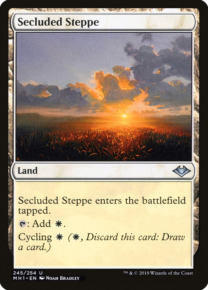 Secluded Steppe [Modern Horizons] | Black Swamp Games