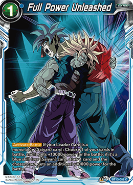 Full Power Unleashed (Common) (BT13-058) [Supreme Rivalry] | Black Swamp Games