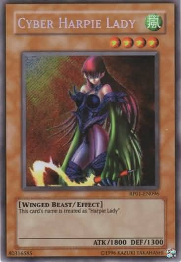 Cyber Harpie Lady [RP01-EN096] Secret Rare | Black Swamp Games