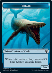 Beast (010) // Whale Double-Sided Token [Commander 2021 Tokens] | Black Swamp Games
