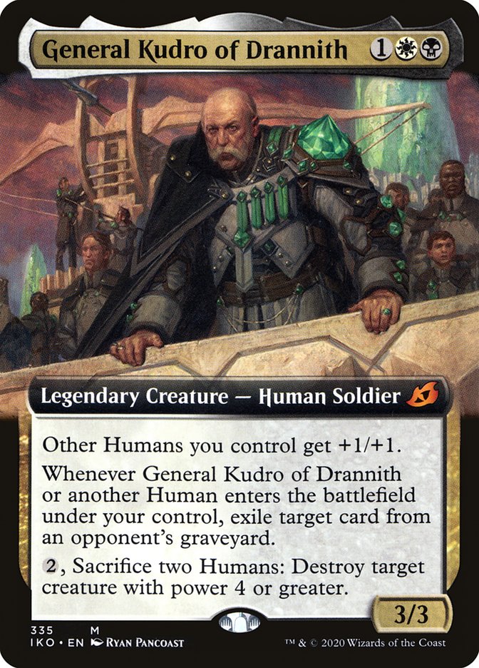 General Kudro of Drannith (Extended Art) [Ikoria: Lair of Behemoths] | Black Swamp Games