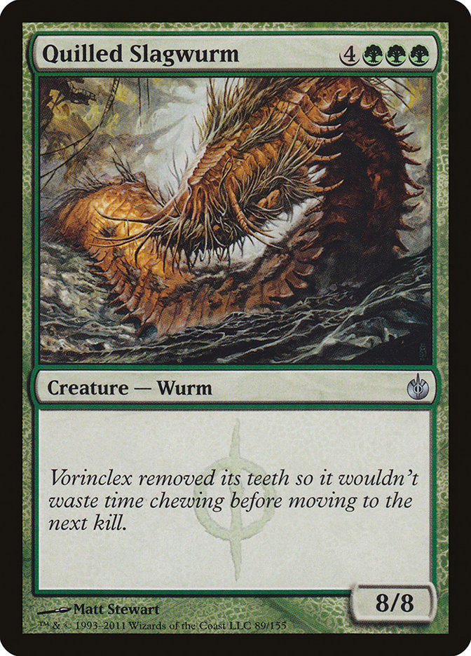 Quilled Slagwurm [Mirrodin Besieged] | Black Swamp Games