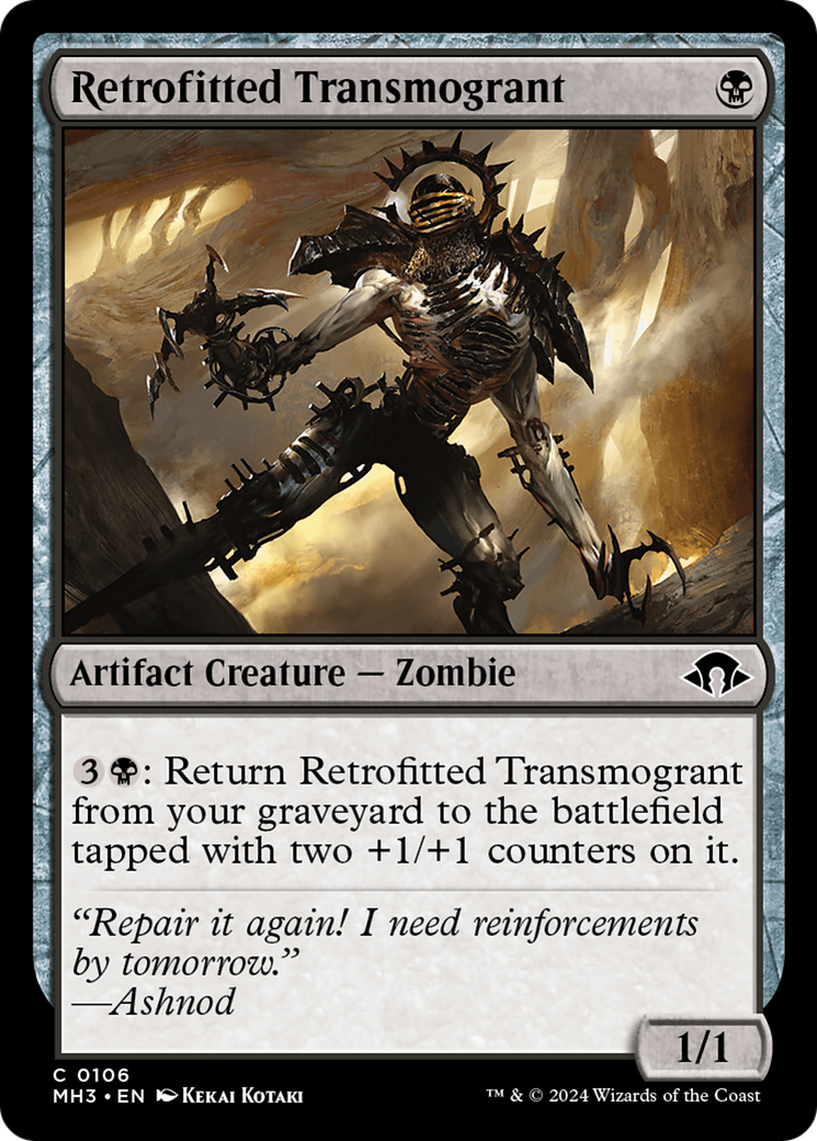 Retrofitted Transmogrant [Modern Horizons 3] | Black Swamp Games