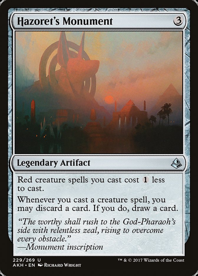 Hazoret's Monument [Amonkhet] | Black Swamp Games
