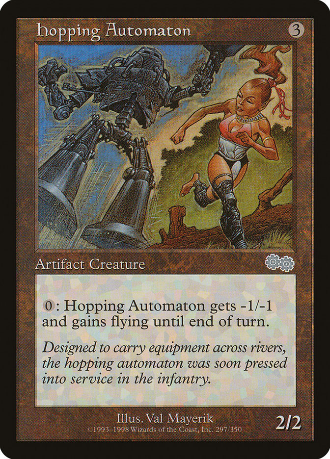 Hopping Automaton [Urza's Saga] | Black Swamp Games