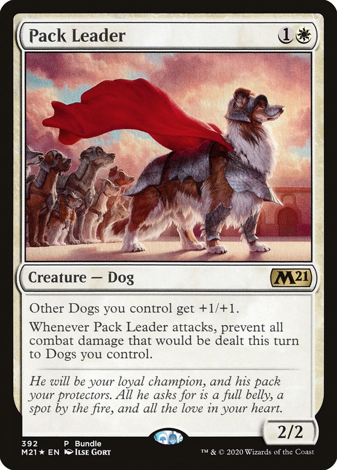 Pack Leader (392) [Core Set 2021 Promos] | Black Swamp Games