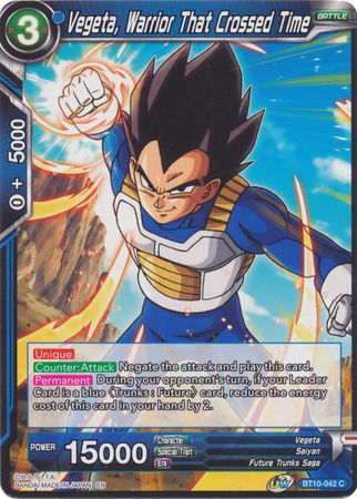 Vegeta, Warrior That Crossed Time (BT10-042) [Rise of the Unison Warrior 2nd Edition] | Black Swamp Games