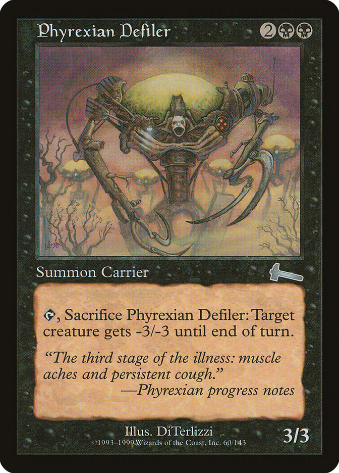 Phyrexian Defiler [Urza's Legacy] | Black Swamp Games