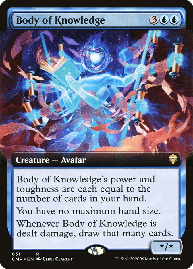 Body of Knowledge (Extended Art) [Commander Legends] | Black Swamp Games