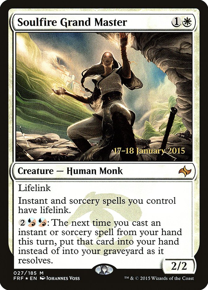 Soulfire Grand Master [Fate Reforged Prerelease Promos] | Black Swamp Games