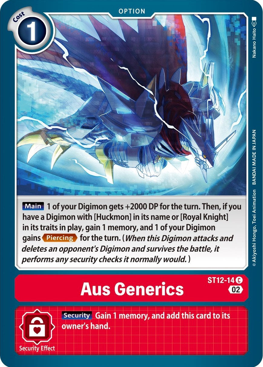 Aus Generics [ST12-14] [Starter Deck: Jesmon] | Black Swamp Games