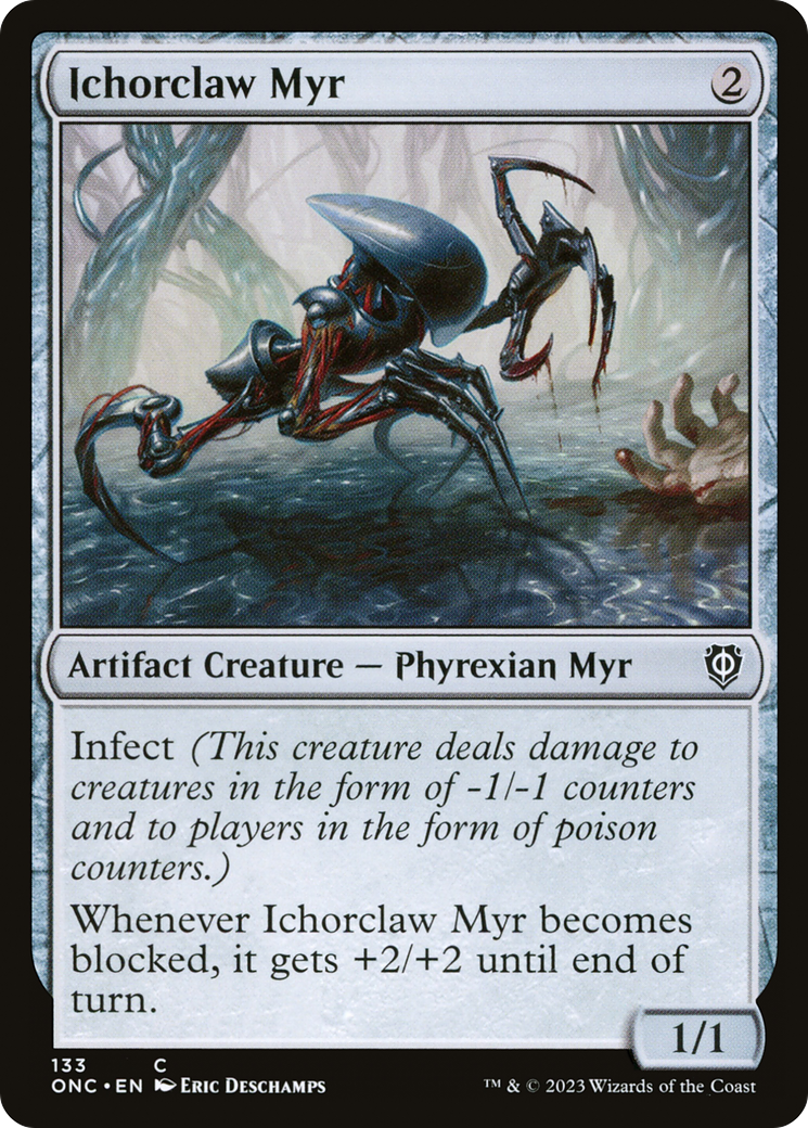 Ichorclaw Myr [Phyrexia: All Will Be One Commander] | Black Swamp Games