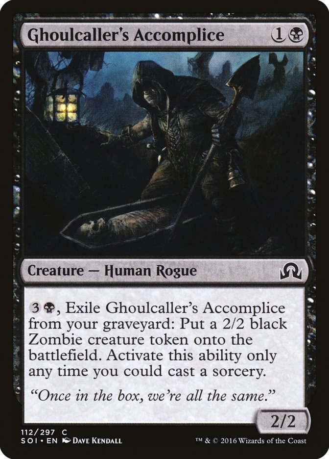 Ghoulcaller's Accomplice [Shadows over Innistrad] | Black Swamp Games