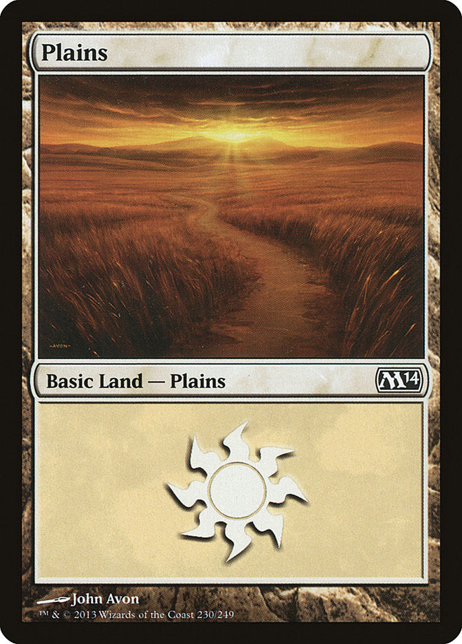 Plains (230) [Magic 2014] | Black Swamp Games