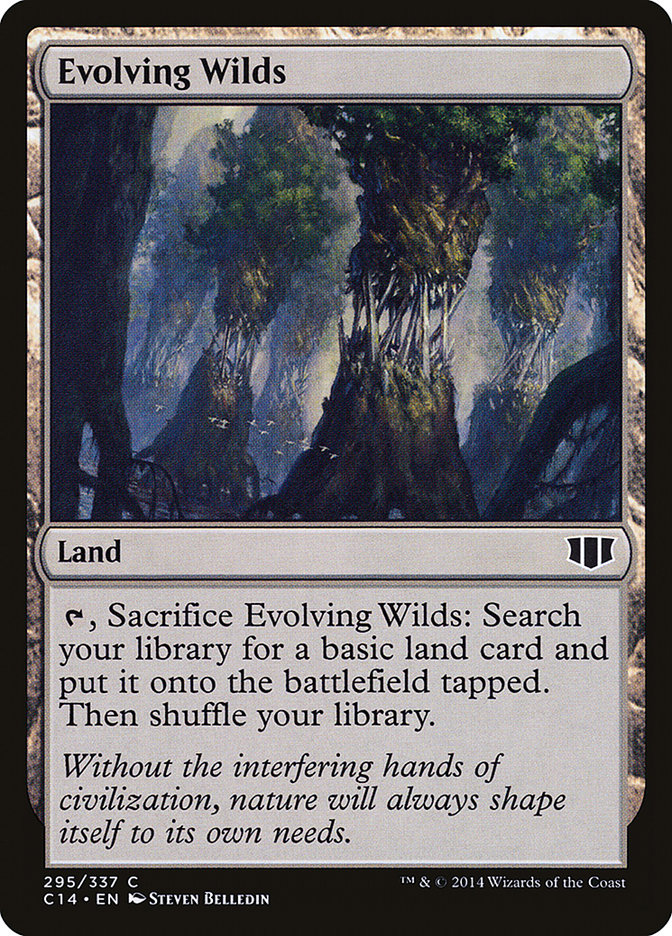 Evolving Wilds [Commander 2014] | Black Swamp Games