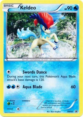 Keldeo (BW60) (Non Holo) [Black & White: Black Star Promos] | Black Swamp Games