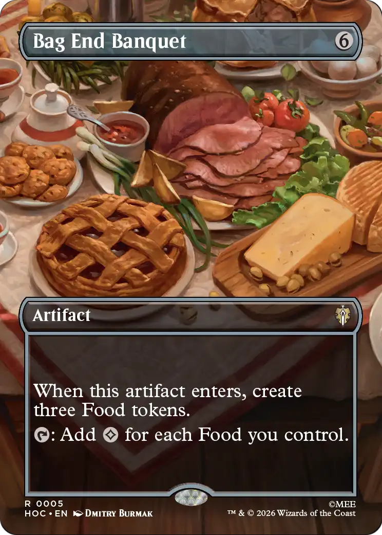 Bag End Banquet (Borderless) [The Hobbit: Eternal-Legal] | Black Swamp Games