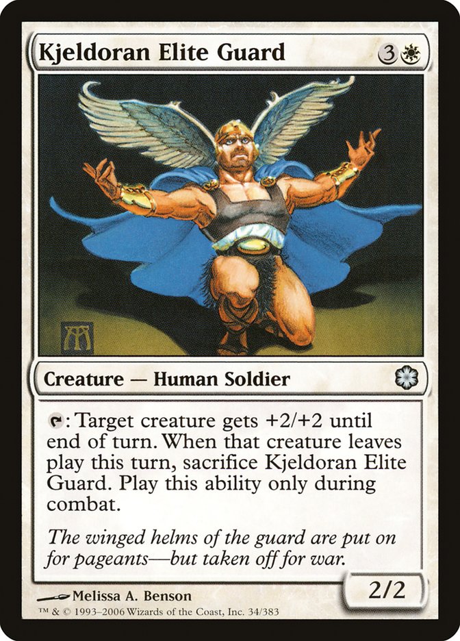 Kjeldoran Elite Guard [Coldsnap Theme Decks] | Black Swamp Games