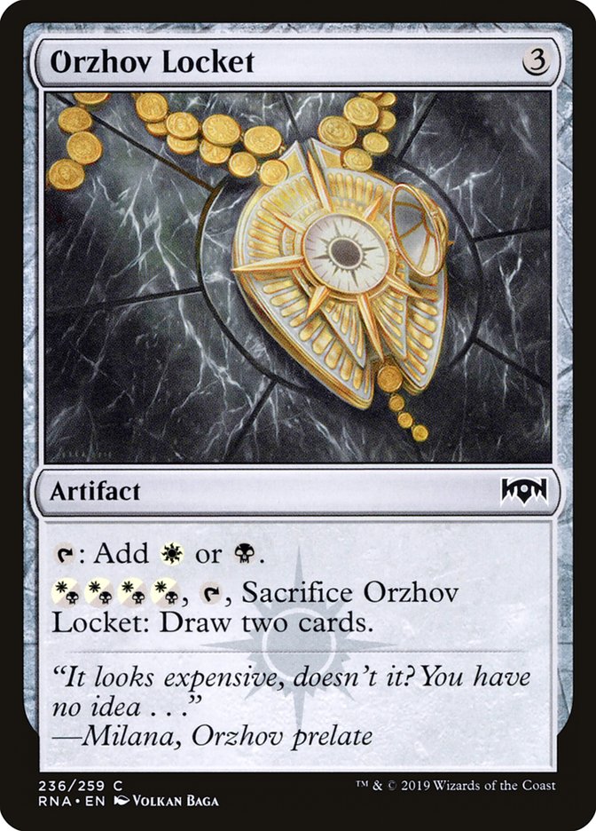 Orzhov Locket [Ravnica Allegiance] | Black Swamp Games