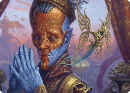 Padeem, Consul of Innovation Art Card [Commander Masters Art Series] | Black Swamp Games