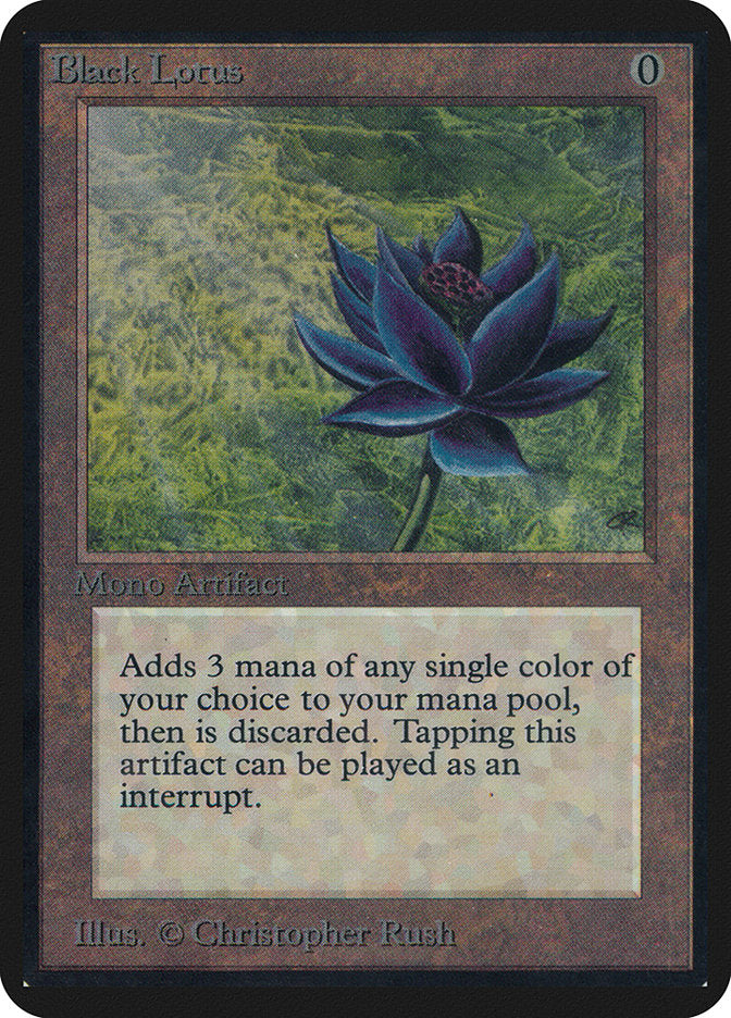Black Lotus [Alpha Edition] | Black Swamp Games