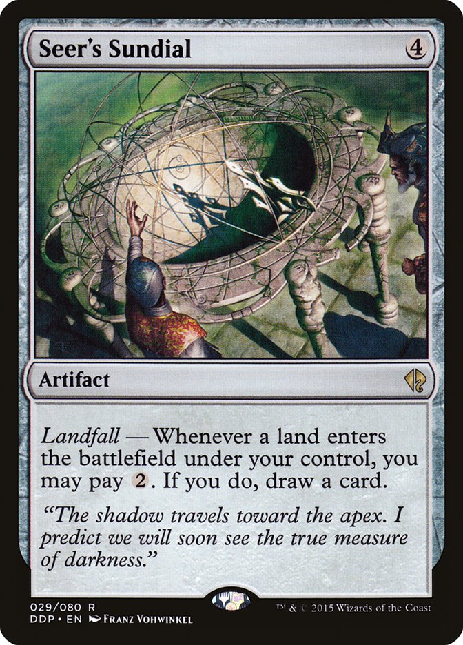 Seer's Sundial [Duel Decks: Zendikar vs. Eldrazi] | Black Swamp Games