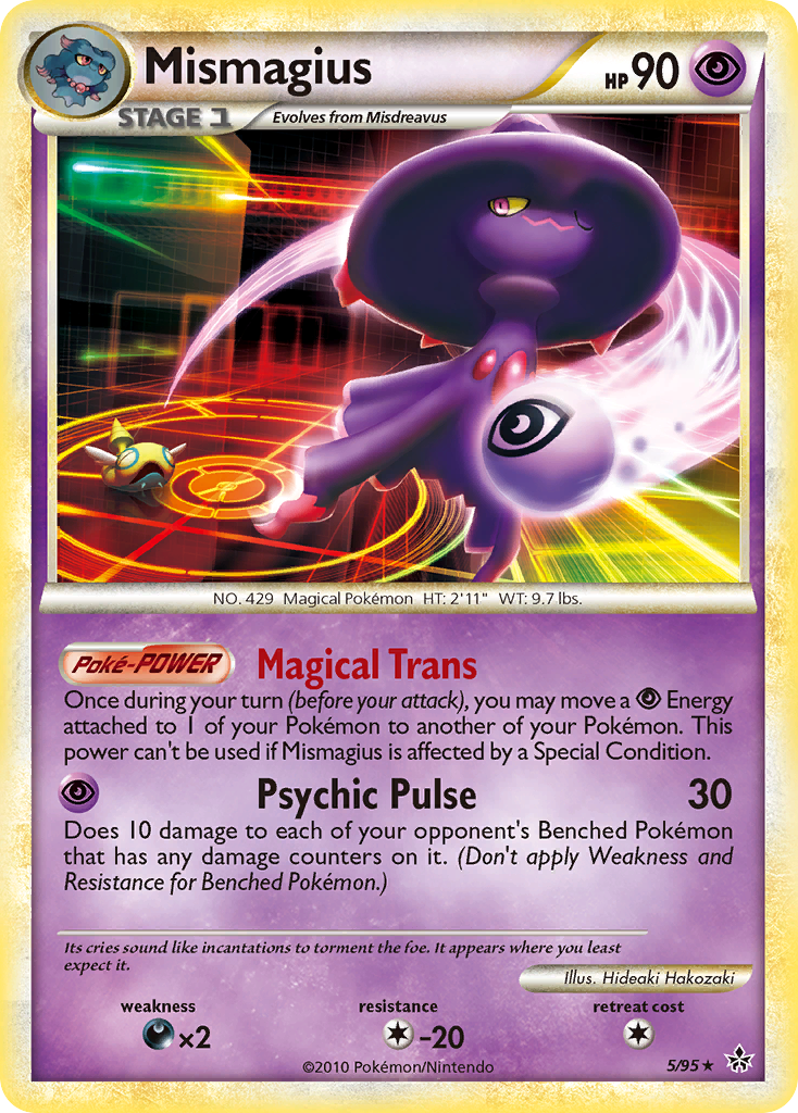 Mismagius (5/95) [HeartGold & SoulSilver: Unleashed] | Black Swamp Games