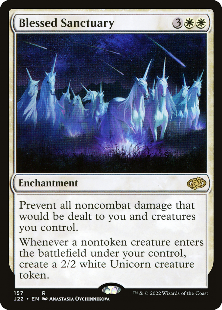 Blessed Sanctuary [Jumpstart 2022] | Black Swamp Games