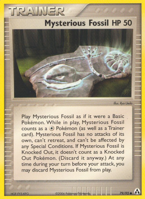 Mysterious Fossil (79/92) [EX: Legend Maker] | Black Swamp Games