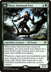 Nissa, Vastwood Seer // Nissa, Sage Animist [Magic Origins Prerelease Promos] | Black Swamp Games