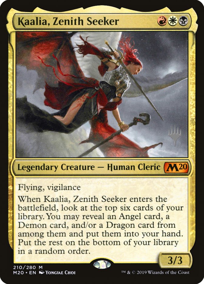 Kaalia, Zenith Seeker (Promo Pack) [Core Set 2020 Promos] | Black Swamp Games
