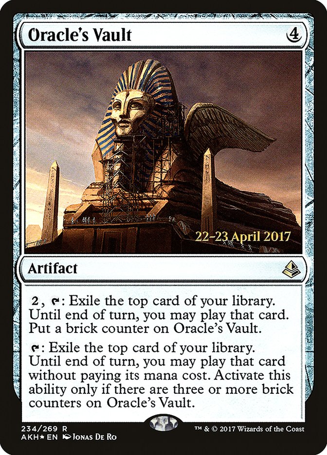 Oracle's Vault [Amonkhet Prerelease Promos] | Black Swamp Games