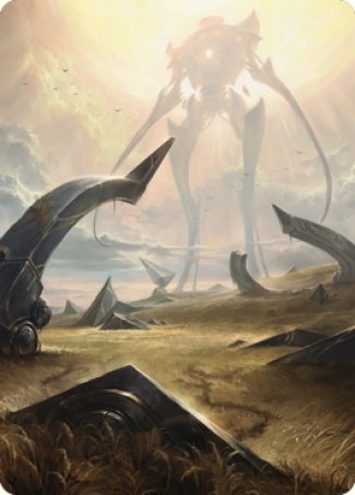 Plains (1) Art Card [The Brothers' War Art Series] | Black Swamp Games