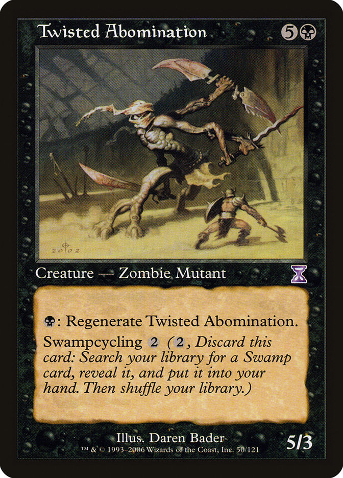 Twisted Abomination [Time Spiral Timeshifted] | Black Swamp Games