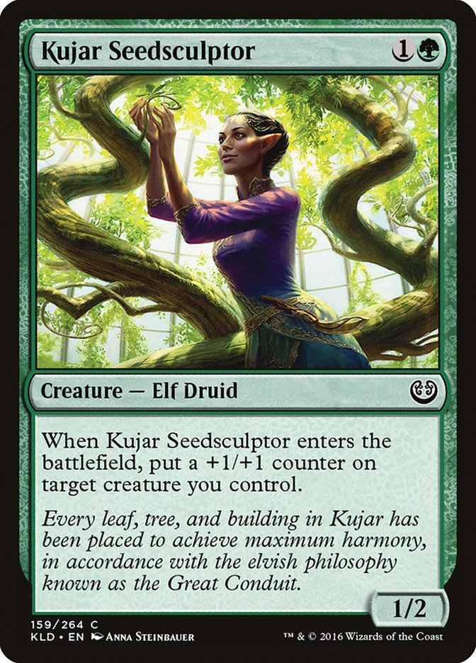 Kujar Seedsculptor [Kaladesh] | Black Swamp Games