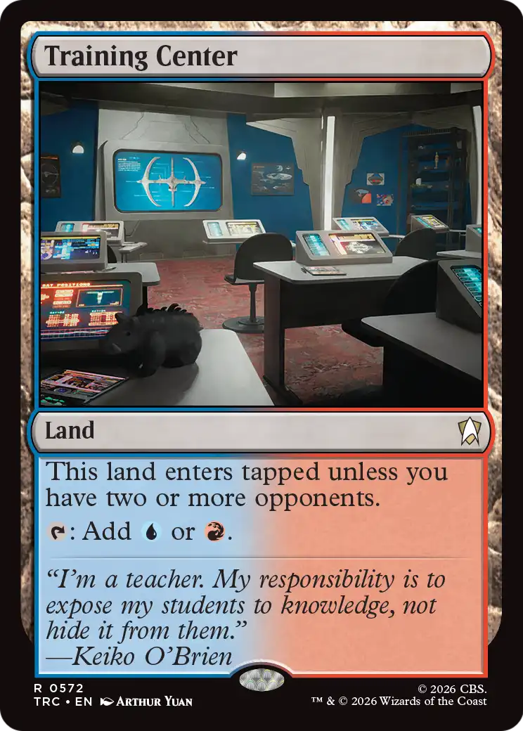 Training Center (Surge Foil) [Star Trek Commander] | Black Swamp Games